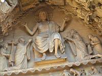 Reims - Cathedrale - Porche nord, Portail du Jugement Dernier (09)